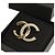 Chanel Spilla Logo in Cristallo Testurizzato Dorato D'oro - vista 4