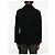 Saint Laurent Double Breasted Long Sleeve Coat Black - view 6