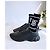 Burberry Calze sportive Monogram TB Nero Bianco - vista 13