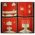 Bulgari Foulard in seta Alhambra Carre Multicolore - vista 4