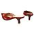 Tod's Mule in scamosciato rosso - vista 4