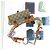 Bamboo Gucci Bambus-Taillentasche UIQEN aus beigem Canvas Braun - Ansicht 7