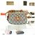 Bamboo Gucci Bambus-Taillentasche UIQEN aus beigem Canvas Braun - Ansicht 8
