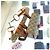 Bamboo Gucci Bambus-Taillentasche UIQEN aus beigem Canvas Braun - Ansicht 9