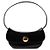 Marni Piccola borsa hobo in pelle nera a forma di farfalla Nero - vista 4
