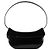 Marni Piccola borsa hobo in pelle nera a forma di farfalla Nero - vista 6