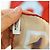 Burberry Foulard in seta LOVE Archive Beige Marrone - vista 11