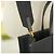 Givenchy Damentasche klein aus schwarzem Canvas, zwei-Wege-Tasche, Luxus-Tasche Weiß - Ansicht 8