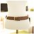 Burberry Damen reversible Canvas-Leder-Gürtel in Camel-Tan Braun - Ansicht 7