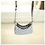 Gucci Borsa a spalla in tela beige e blu navy - vista 19