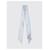 Alexander Mcqueen Sciarpa Ribbon Skull Blu  - vista 4