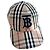 Burberry TB Vintage Check Baseball Cap Beige Braun