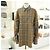 Burberry Camisa de manga larga para mujer en algodón camel a cuadros - Ropa de lujo Castaño - vista 2