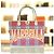 Gucci Borsa tote in tessuto rosa beige grande Marrone - vista 2