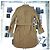 Burberry ABITO BICOLOR SOFFICE CAMMELLO GIOVANNA STP Marrone - vista 19