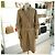Burberry ABITO BICOLOR SOFFICE CAMMELLO GIOVANNA STP Marrone - vista 2