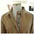 Burberry ABITO BICOLOR SOFFICE CAMMELLO GIOVANNA STP Marrone - vista 4
