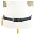 Marmont Gucci Cintura Slim Donna UCGAN in Pelle Nera Nero