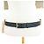Marmont Gucci Cintura Slim Donna UCGAN in Pelle Nera Nero - vista 10