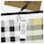 Burberry Sciarpa a triangolo gialla in cotone Marrone  - vista 17