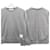 Thom Browne Sweatshirt mit Zentralsstreifen Hellgrau Braun - Ansicht 13