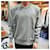 Thom Browne Sweatshirt mit Zentralsstreifen Hellgrau Braun - Ansicht 22