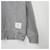 Thom Browne Sweatshirt mit Zentralsstreifen Hellgrau Braun - Ansicht 6