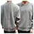Thom Browne Sweatshirt mit Zentralsstreifen Hellgrau Braun - Ansicht 9