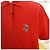 Burberry Camisa de Mujer Copland Rojo Brillante Polo de Algodón Roja - vista 2