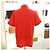 Burberry Camisa de Mujer Copland Rojo Brillante Polo de Algodón Roja - vista 5