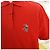 Burberry Camisa de Mujer Copland Rojo Brillante Polo de Algodón Roja - vista 9