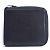 Saint Laurent Cartera redonda NERO Negro