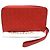 Bottega Veneta Clutch e Portafoglio Lungo Rosso - vista 9