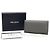 Prada Gray Saffiano Leather Silver Plated Key Case Brown - view 2