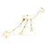 Dior Perlen Ohrstecker mit goldener Oberfläche SHINY-D
