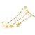 Dior Perlen Ohrstecker mit goldener Oberfläche SHINY-D - Ansicht 4