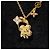 Louis Vuitton Collana Vivienne in Cristallo Dorato D'oro - vista 6