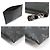 Louis Vuitton Monogram Eclipse Canvas Pochette Clutch Schwarz - Ansicht 6