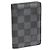 Louis Vuitton Organizer da tasca in pelle Damier Infini Onyx Argento Nero - vista 3