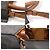 Céline Trio Tela Pelle di Vitello Tan Cabas Mini Vertical Nero - vista 7