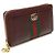 Gucci Bordeaux Leder Ophidia WEB Zip Langbörse Rot - Ansicht 3