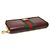 Gucci Bordeaux Leder Ophidia WEB Zip Langbörse Rot - Ansicht 4