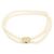 Miu Miu Collana Choker Doppia in Metallo Dorato con Perle