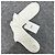 Céline Weiße Baumwollsocken mit gesticktem Triomphe-Logo - Ansicht 4