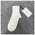 Céline Weiße Baumwollsocken mit gesticktem Triomphe-Logo - Ansicht 9