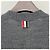 Thom Browne Cardigan aus Merinowolle in Mittelgrau mit diagonalen Armleisten Braun - Ansicht 21