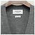 Thom Browne Cardigan aus Merinowolle in Mittelgrau mit diagonalen Armleisten Braun - Ansicht 23