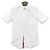 Thom Browne Camicia classica a maniche corte in righe grosgrain Bianco