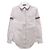 Thom Browne Camicia Oxford Classica con Bracciale a Tre Strisce Rosa