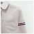 Thom Browne Camicia Oxford Classica con Bracciale a Tre Strisce Rosa - vista 4